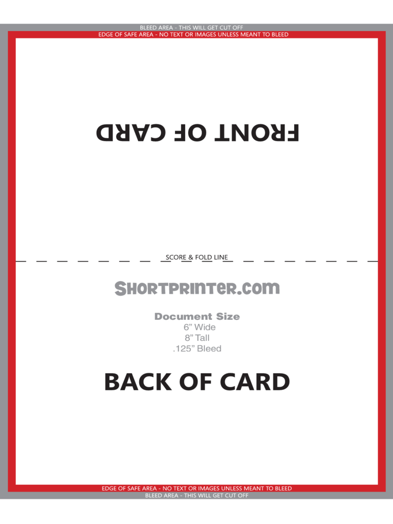 Greeting Card Template – 3 Free Templates In Pdf, Word Inside A2 Card Template