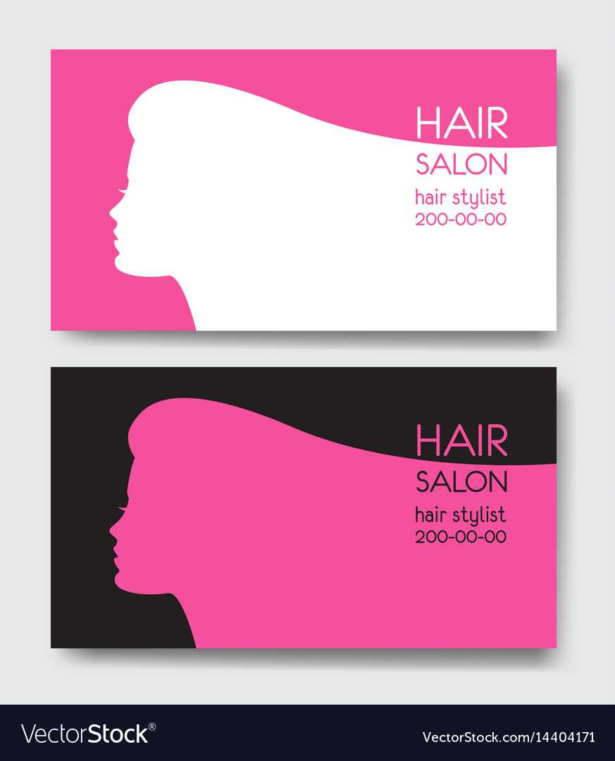 Hair Salon Business Card Templates With Beautiful Within Hairdresser Business Card Templates Free