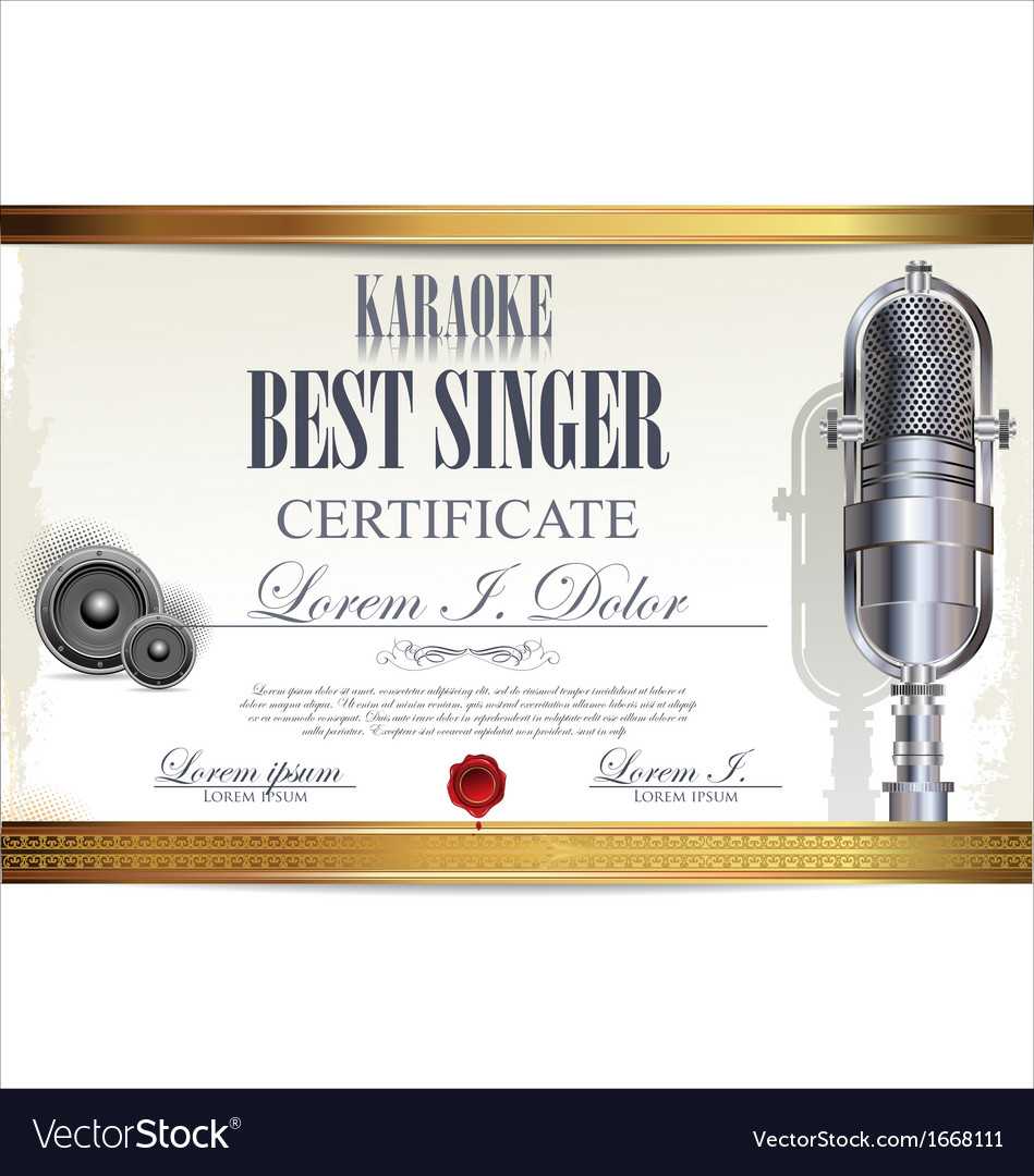 Halloween Certificate Template ] – Karaoke Certificate Throughout Halloween Certificate Template