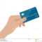 Hand Holding Credit Card. Vector Illustration. Isolated On Throughout Credit Card Templates For Sale