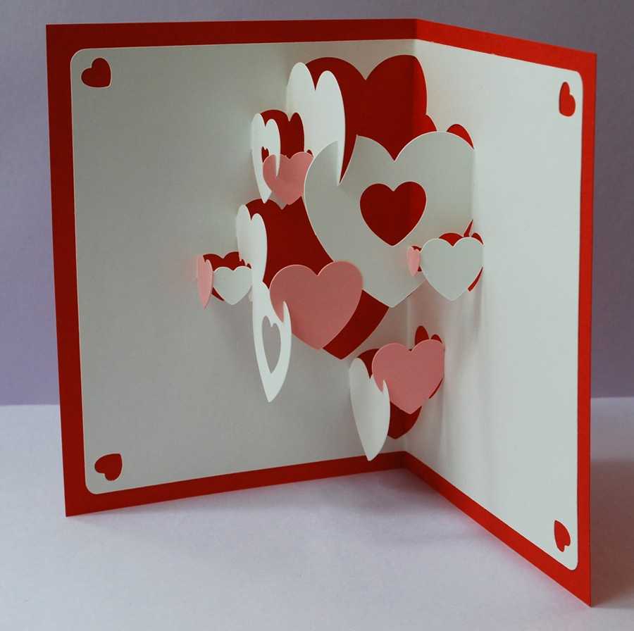 Handmade Valentine Day Cards Ideas – The Pop Up Cards In Pop Out Heart Card Template