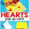 Heart Valentines Day Pop Up Card – Easy Peasy And Fun Intended For Heart Pop Up Card Template Free