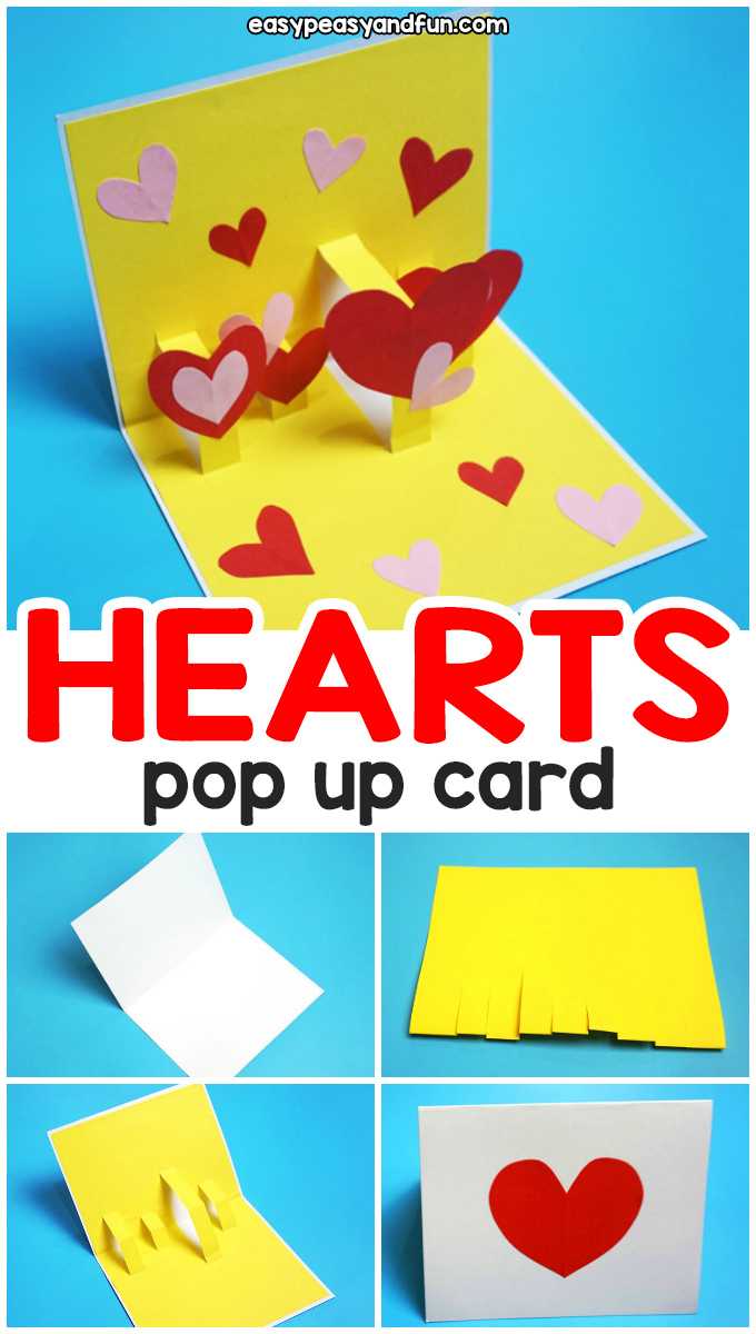 Heart Valentines Day Pop Up Card – Easy Peasy And Fun Intended For Heart Pop Up Card Template Free