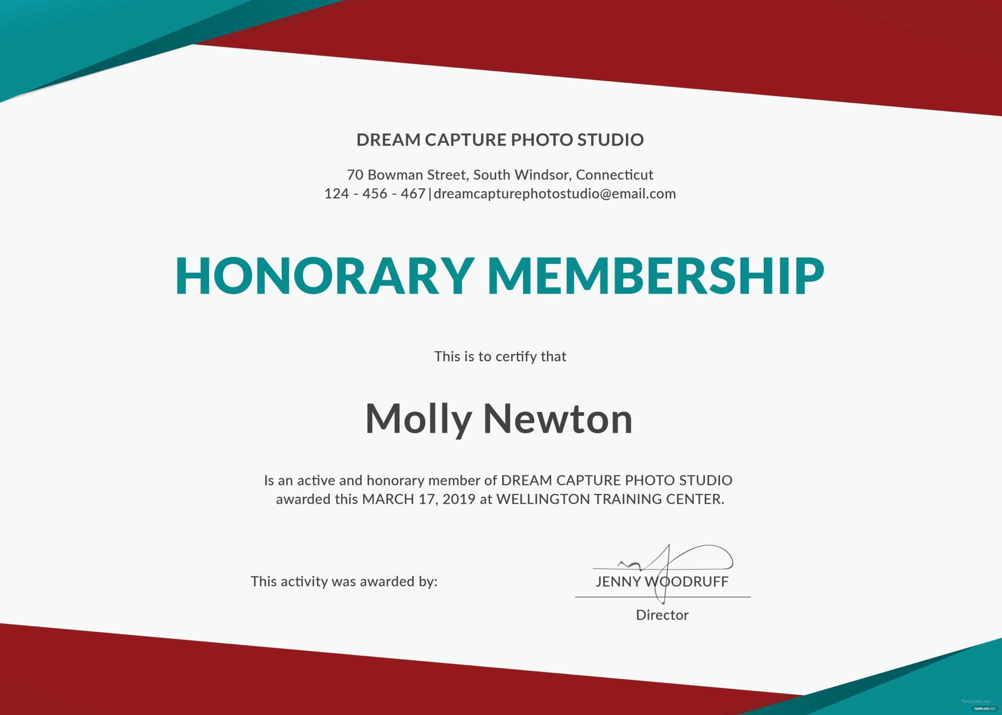 Llc Membership Certificate Template