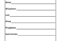 Horse Stall Cards Templates - Fill Online, Printable pertaining to Horse Stall Card Template