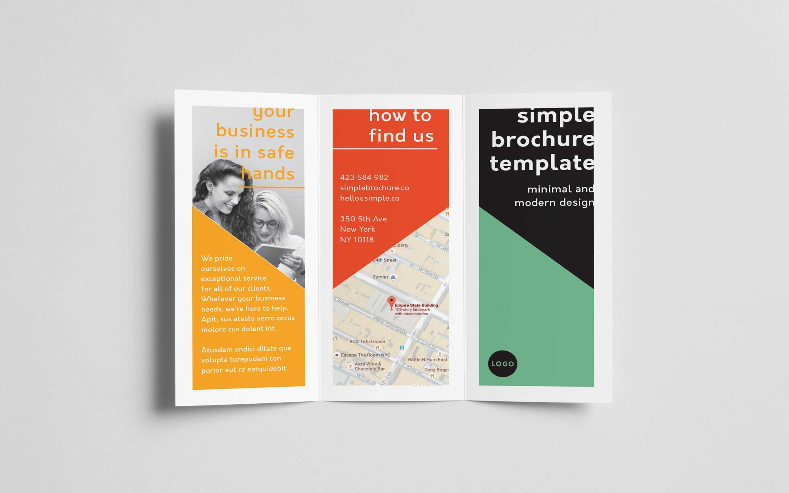 How To Create A Trifold Brochure In Adobe Indesign With Regard To Z Fold Brochure Template Indesign