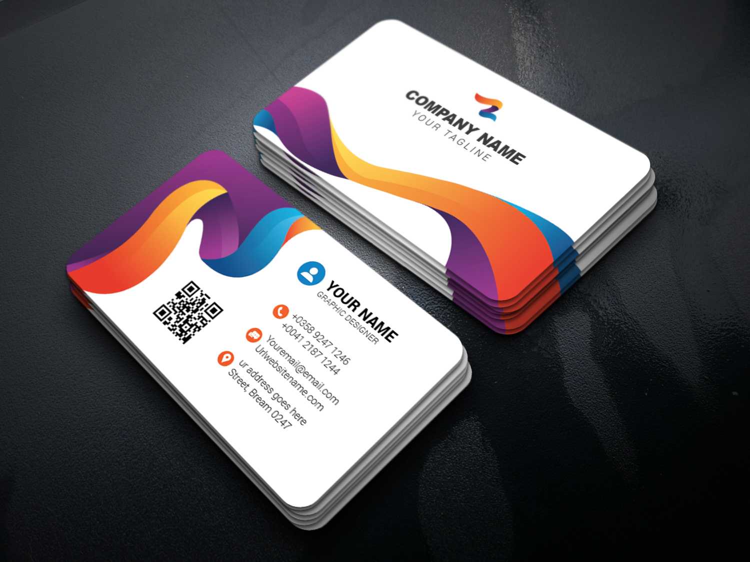 How To Design A Business Card In Illustrator – Yaser.vtngcf With Regard To Adobe Illustrator Business Card Template