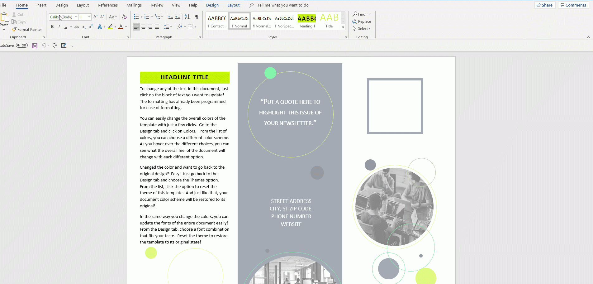 How To Make A Brochure On Microsoft Word – Pce Blog Regarding Office Word Brochure Template