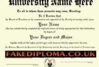 How To Print A Fake Diploma - Milas.westernscandinavia intended for Fake Diploma Certificate Template
