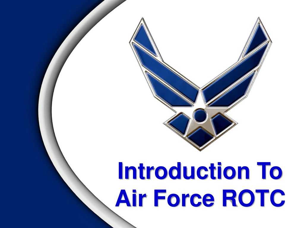 Introduction To Air Force Rotc - Ppt Download Throughout Air Force Powerpoint Template