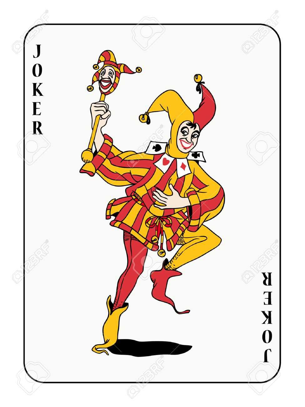 Joker Playing Card Inside Joker Card Template