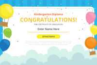 Kindergarten Certificate Free Vector Art - (21 Free Downloads) within Small Certificate Template