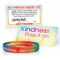 Kindness Pass It On 2 Sided Silicone Bracelet & Pledge Card With Regard To Free Pledge Card Template