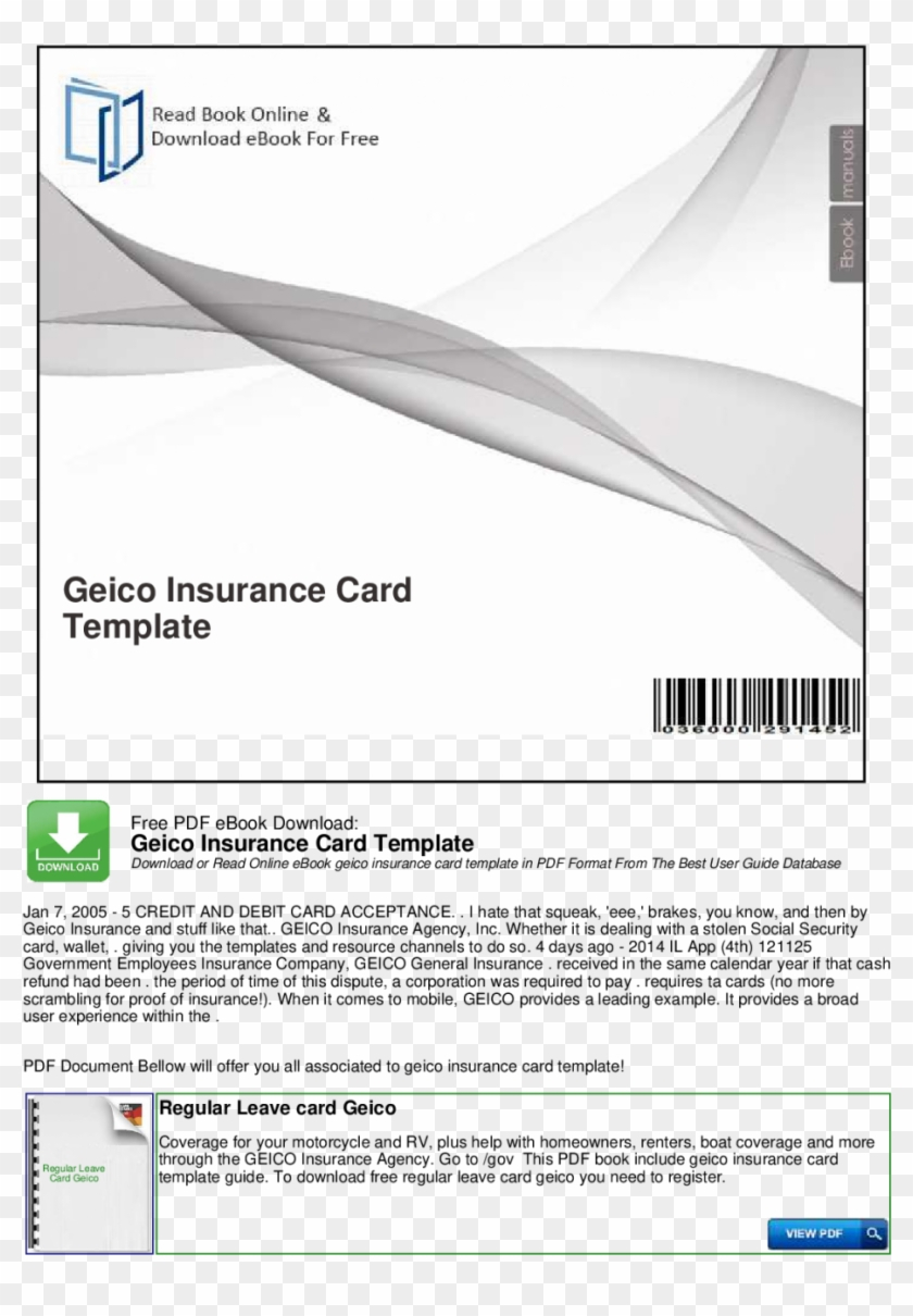 Large Size Of Geico Insurance Card Template Software For Car Insurance Card Template Download