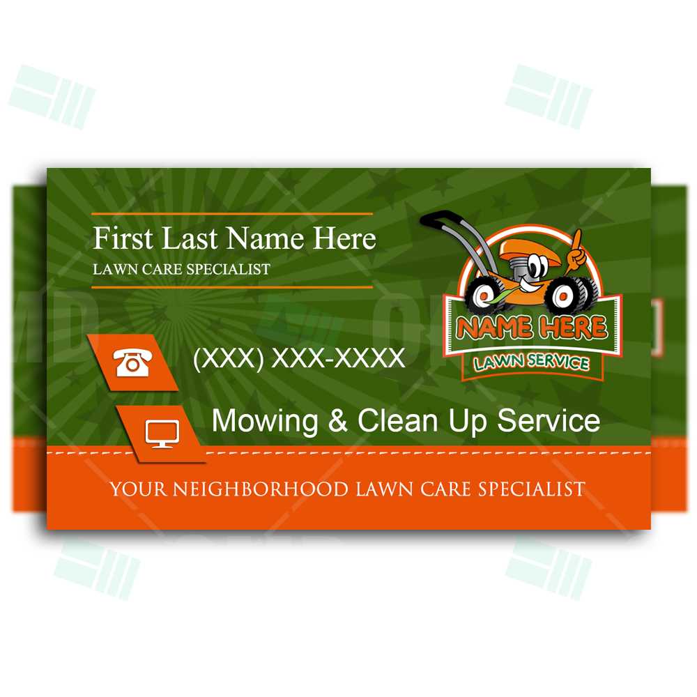 Lawn Service Business Cards – Milas.westernscandinavia In Lawn Care Business Cards Templates Free