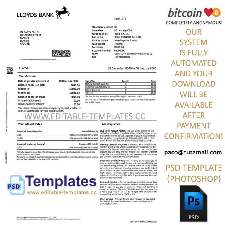 Bank Statement Generator Fill Online, Printable, Fillable pertaining