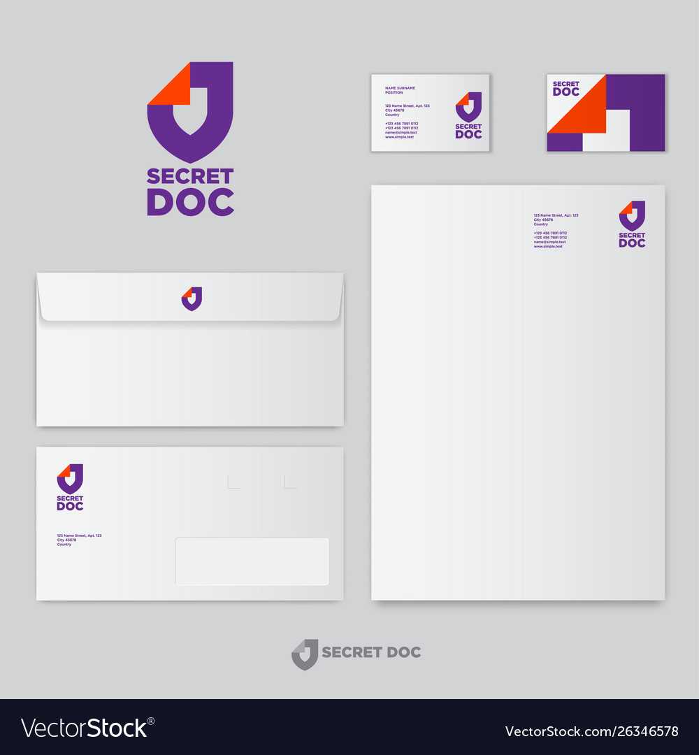 Logo Secret Doc Letterhead Envelopes Business Card Throughout Business Card Letterhead Envelope Template