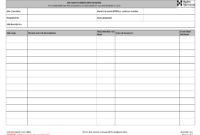 Maintenance Spreadsheet Template Repair Job Card Microsoft in Service Job Card Template