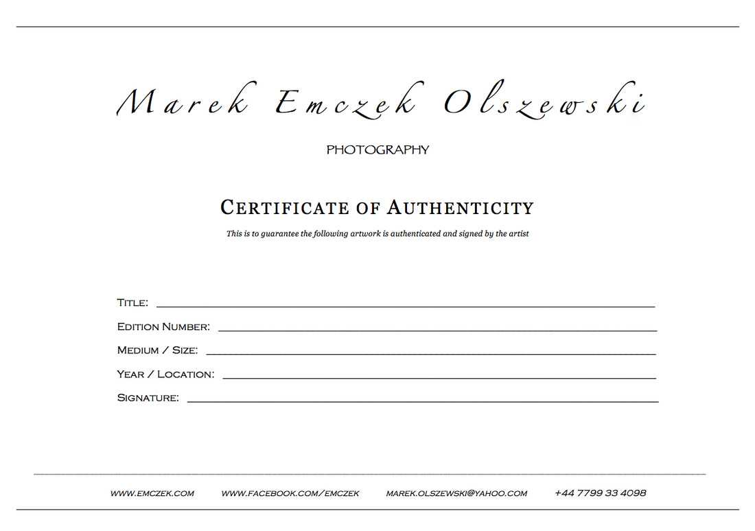 Make A Certificate Of Authenticity – Milas Regarding Certificate Of Authenticity Template