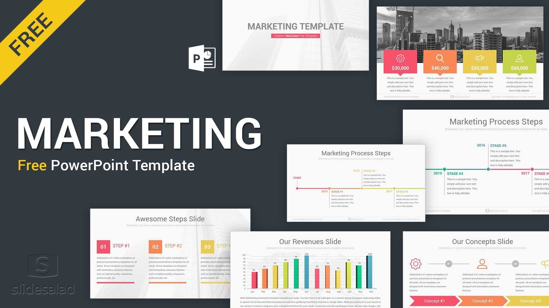 marketing-free-download-powerpoint-template-slides-slidesalad-for