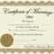 Marriage License Printable Achievement Certificate Template Pertaining To Certificate Of License Template