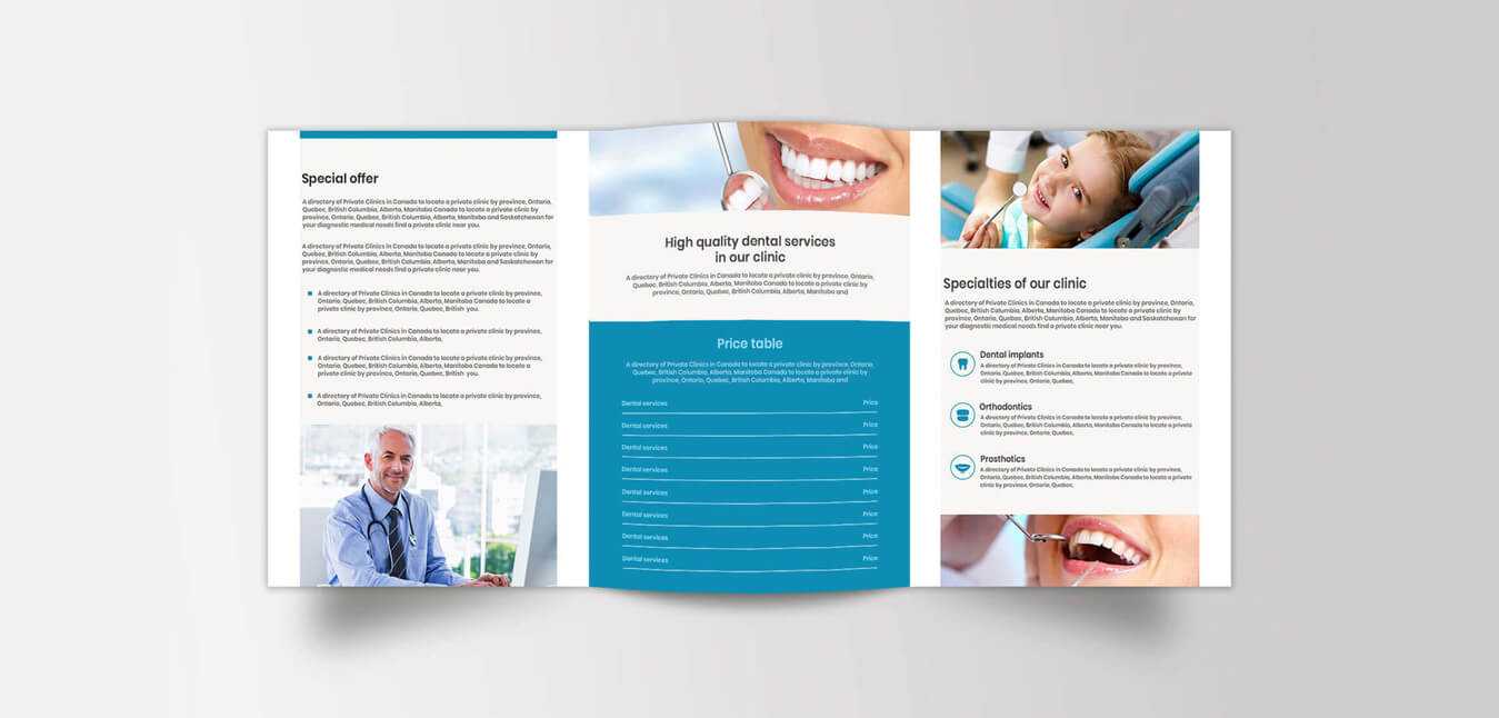 Medical Brochure Design – Creative Medical Office Brochure Intended For Medical Office Brochure Templates