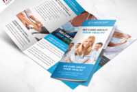 Medical Care And Hospital Trifold Brochure Template Free Psd within Medical Office Brochure Templates