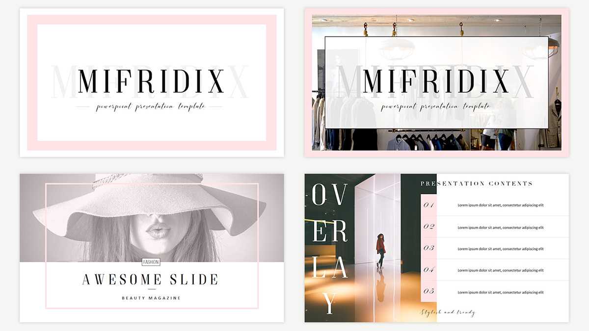 Mifridix Free Powerpoint Template Inside Pretty Powerpoint Templates