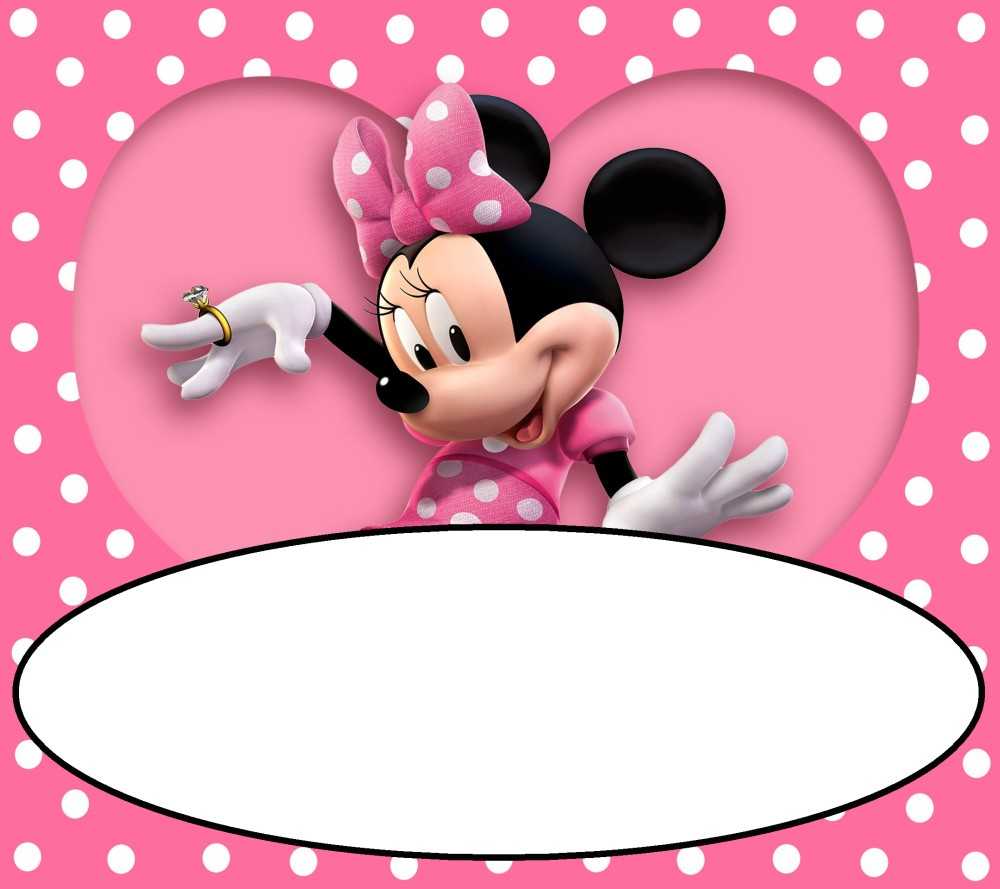 Minnie Mouse Free Printable Invitation Templates In Minnie Mouse Card Templates