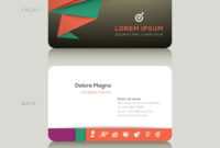 Modern Business Cards Design Template within Modern Business Card Design Templates