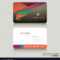Modern Business Cards Design Template within Modern Business Card Design Templates