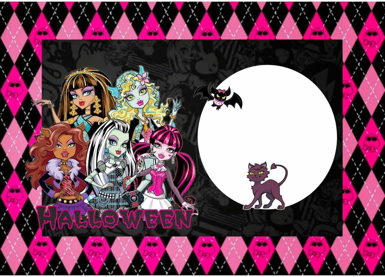 Monster High Birthday Invitation Templates Free – Best Happy Inside Monster High Birthday Card Template