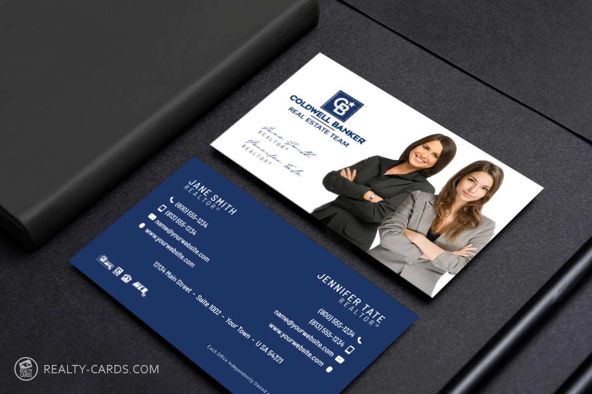 New Coldwell Banker Logo Business Cards In Coldwell Banker Business Card Template