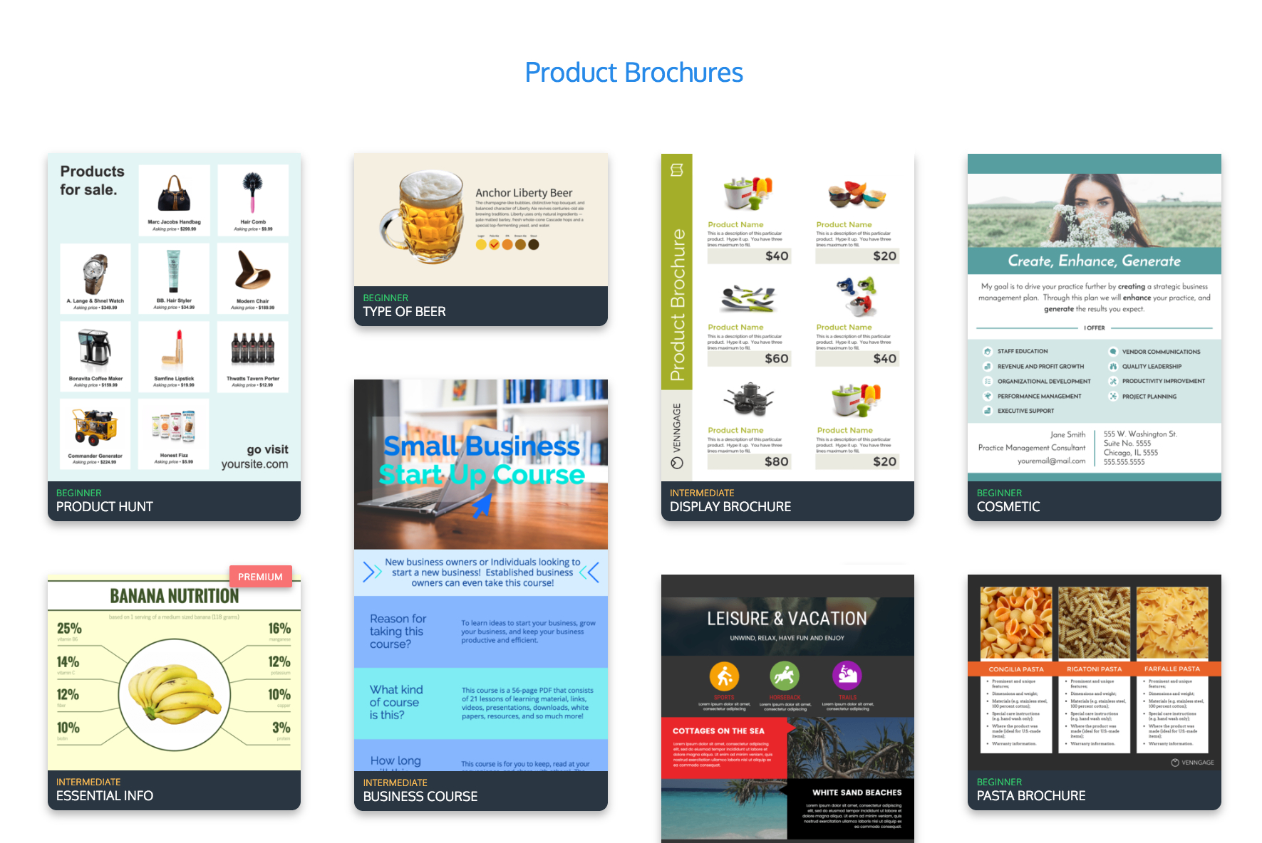 Online Brochure Maker: Design A Brochure For Free With Online Brochure Template Free