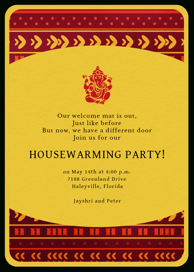 Online Invitation Card Designs – Invites Regarding Free Housewarming Invitation Card Template