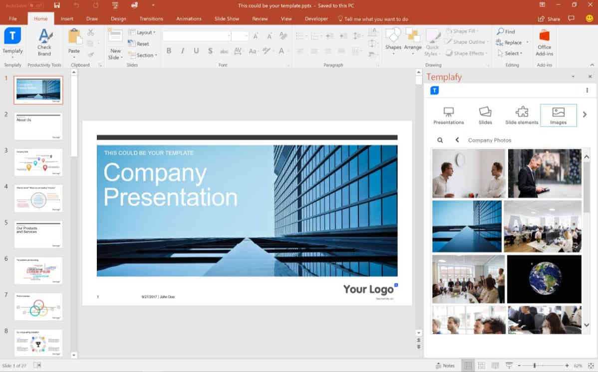 Organizing Your Corporate Powerpoint Templates The Smart Way Intended For Where Are Powerpoint Templates Stored