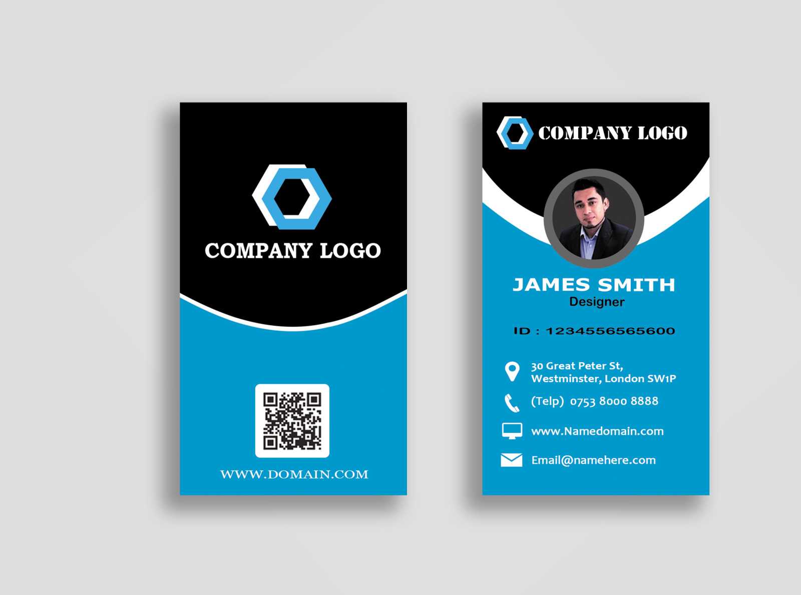 Personal Business Cards Templatepolah Design On Dribbble In Photoshop Cs6 Business Card Template