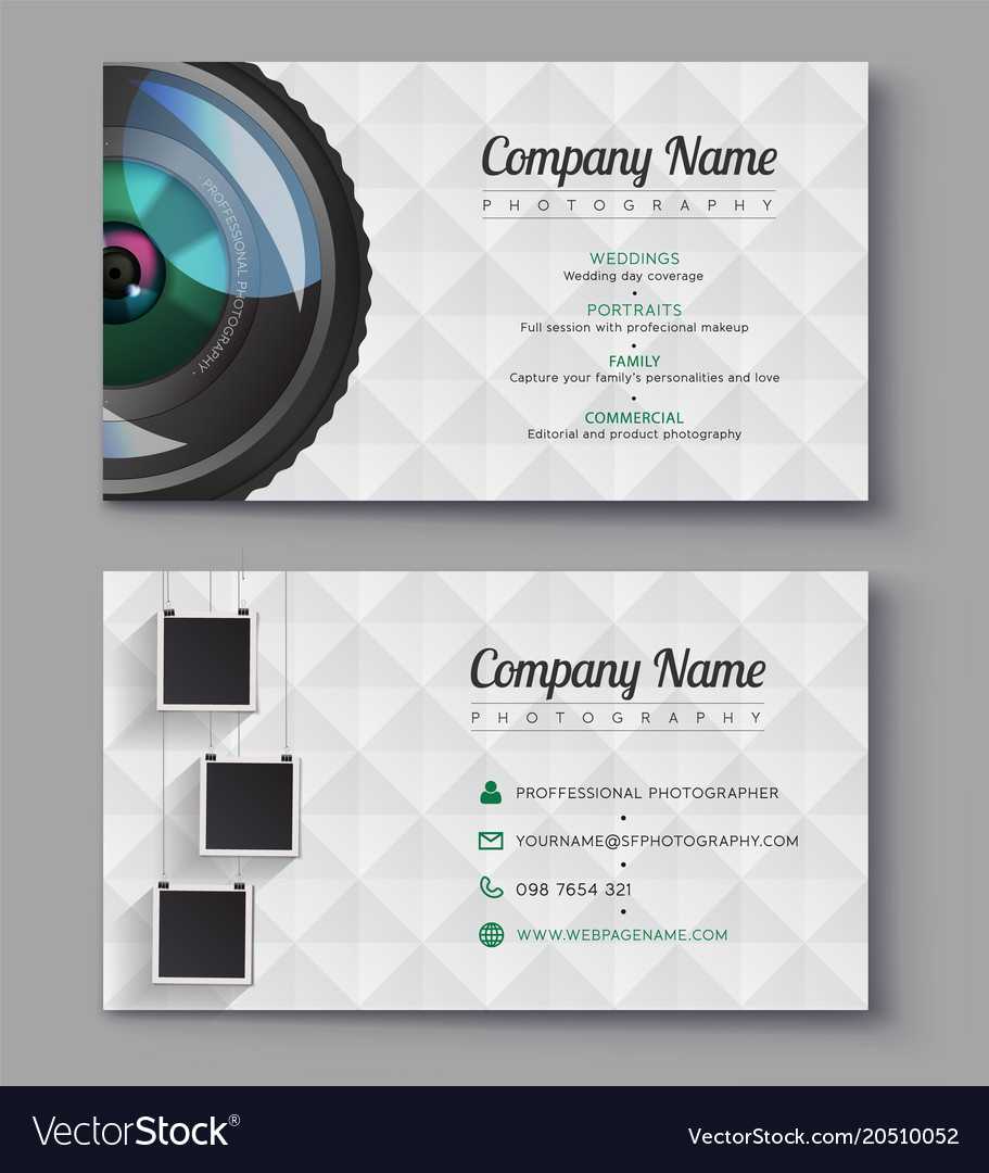 Photographer Business Card Template Design For In Photography Business Card Templates Free Download