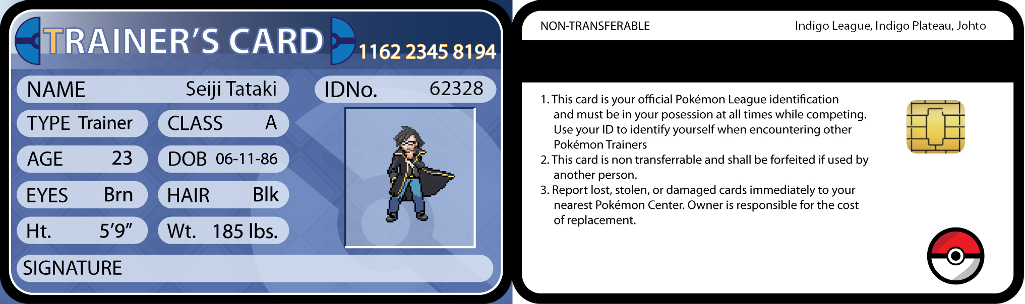 Pokemon Trainer Cardseijitataki On Deviantart Regarding Pokemon Trainer Card Template