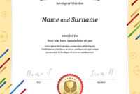 Portrait Certificate Template In Football Sport throughout Athletic Certificate Template