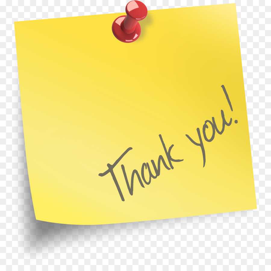 Post It Note Png Download – 840*883 – Free Transparent Regarding Powerpoint Thank You Card Template