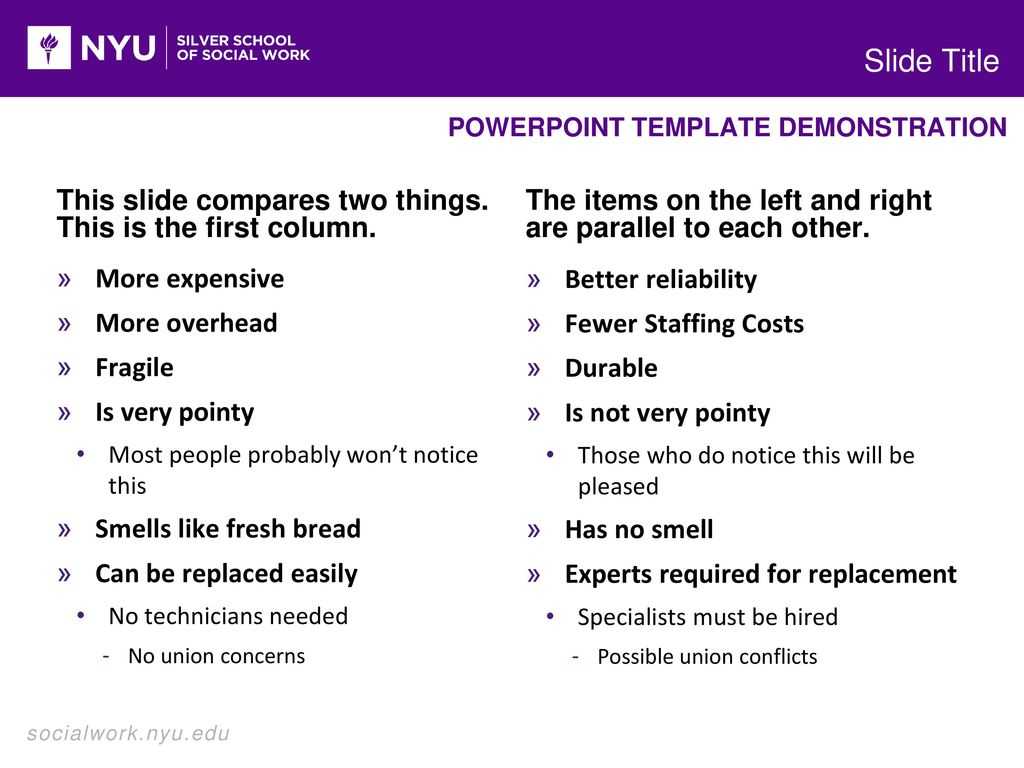 Powerpoint Template Demonstration – Ppt Download With Nyu Powerpoint Template
