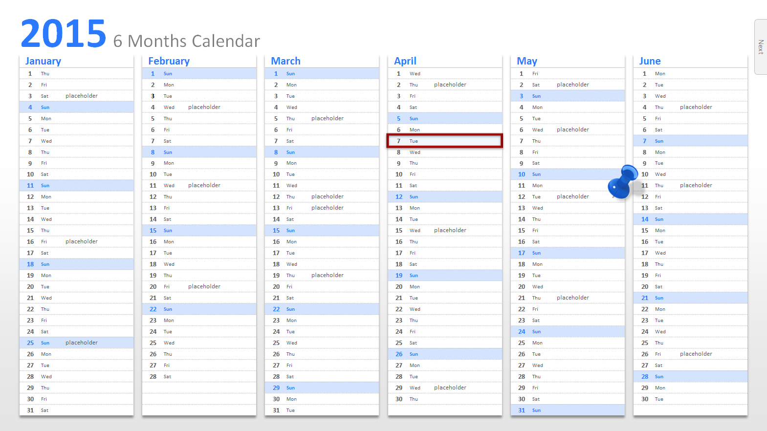 Ppt Calendar Template 2015 – Milas.westernscandinavia Pertaining To Powerpoint Calendar Template 2015