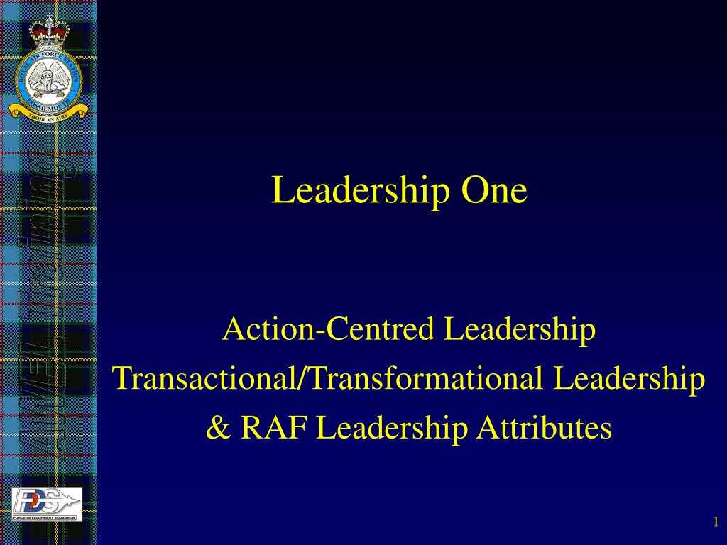 Ppt – Leadership One Powerpoint Presentation, Free Download With Raf Powerpoint Template