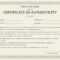 Printable Authenticity Certificate Template With Certificate Of Authenticity Template