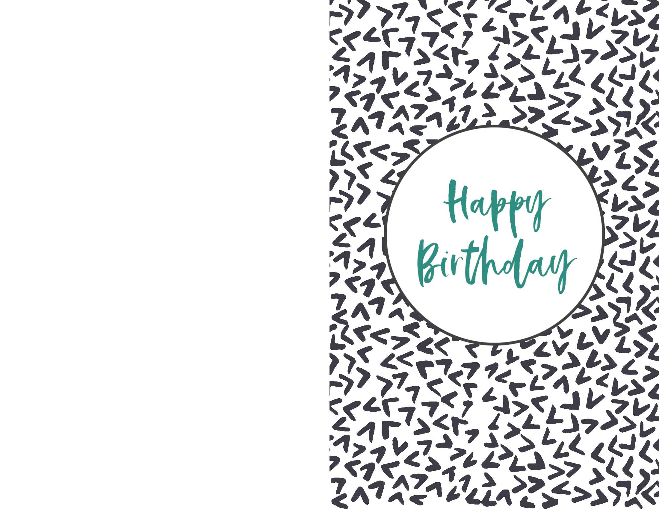 Printable Birthday Cards Foldable – Milas.westernscandinavia Regarding Foldable Birthday Card Template