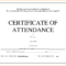 Printable Certificates Of Attendance – Milas In Perfect Attendance Certificate Free Template