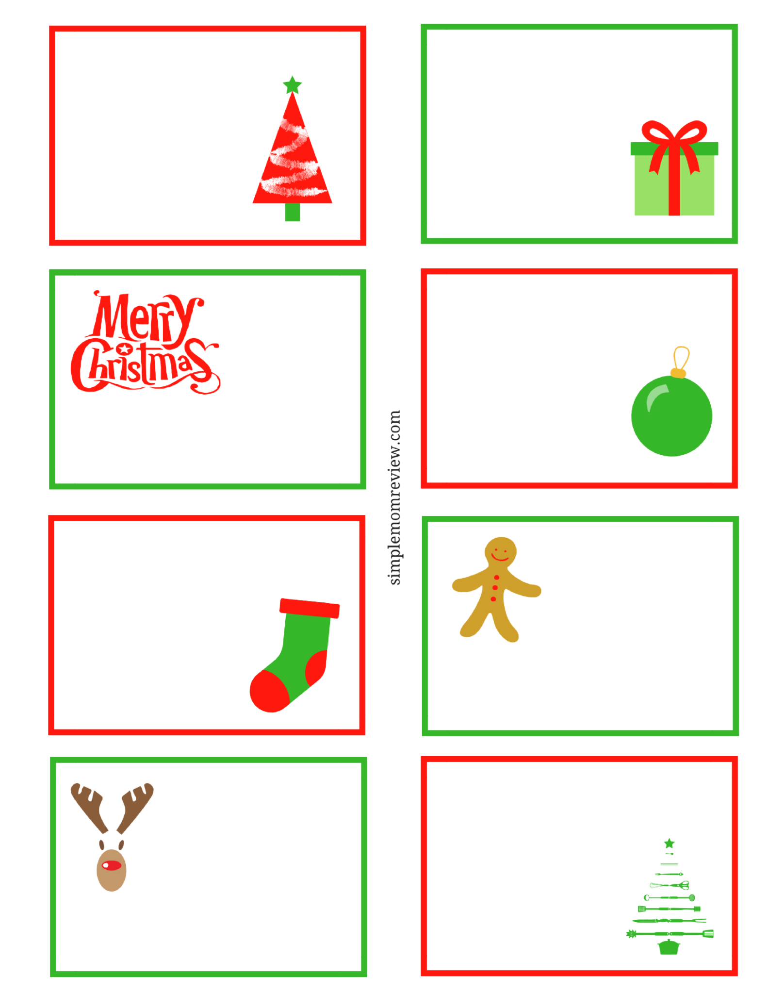 Printable Christmas Note Cards - Milas.westernscandinavia With Regard To Christmas Note Card Templates