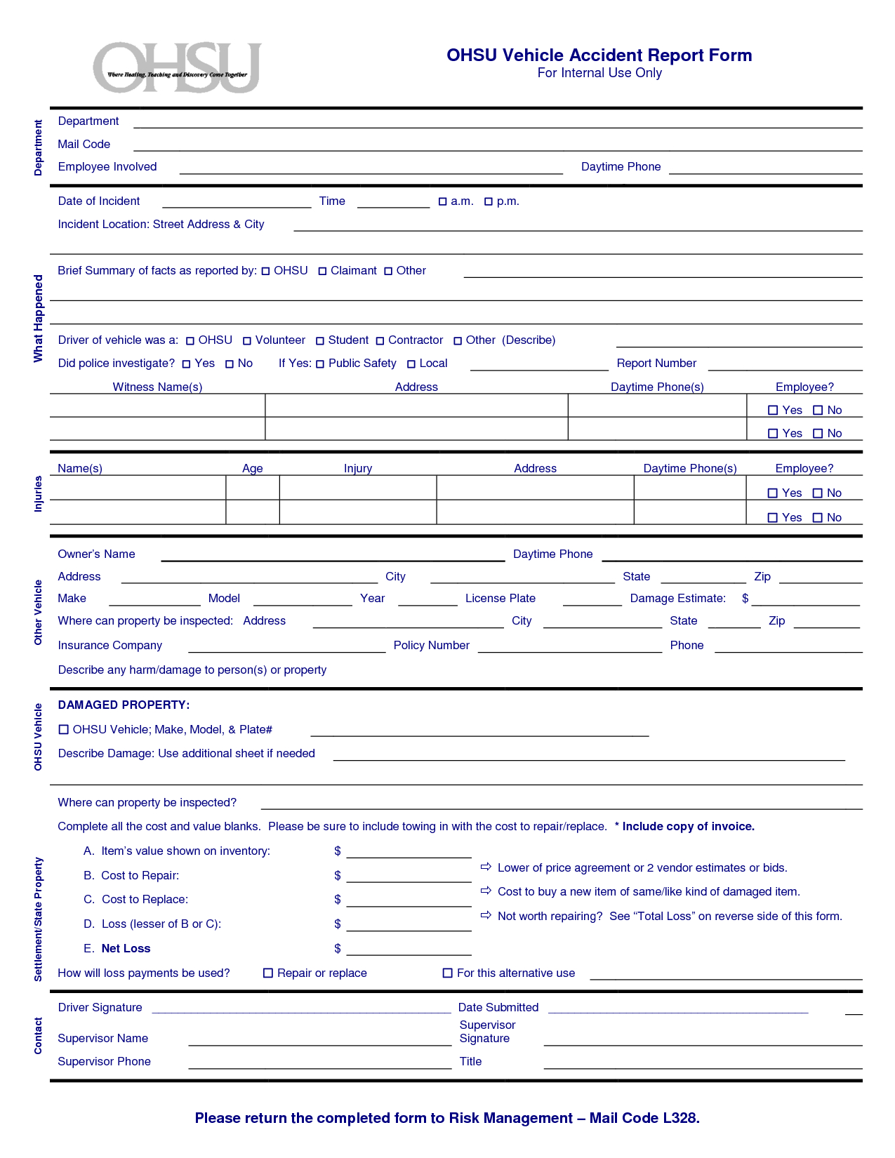 Printable Doc Accident Report Template Pdf In Fake Car Insurance Card Template