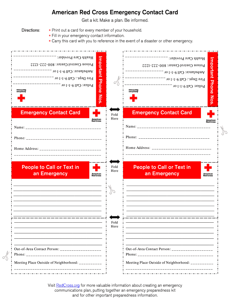 Printable Emergency Cards - Milas.westernscandinavia Throughout In Case Of Emergency Card Template